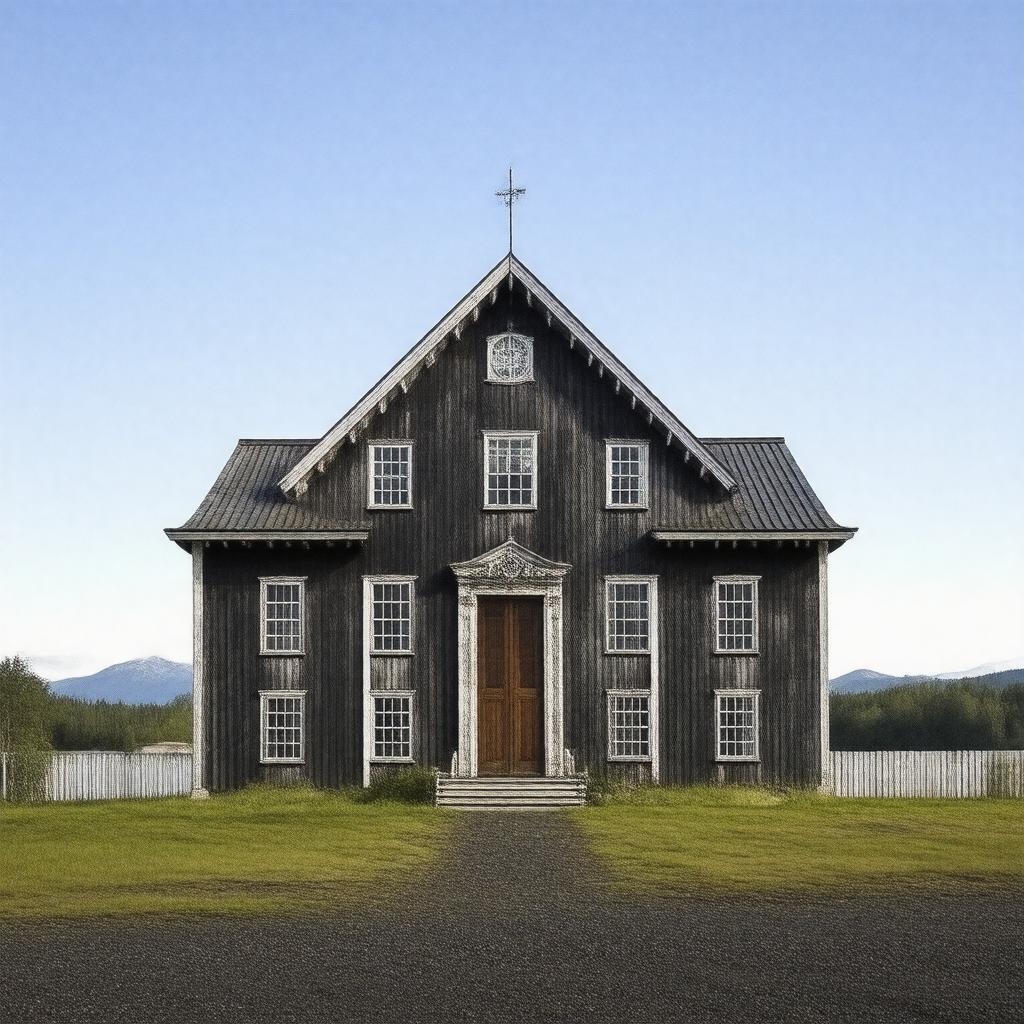 AI-created image of Russian Bishop's House