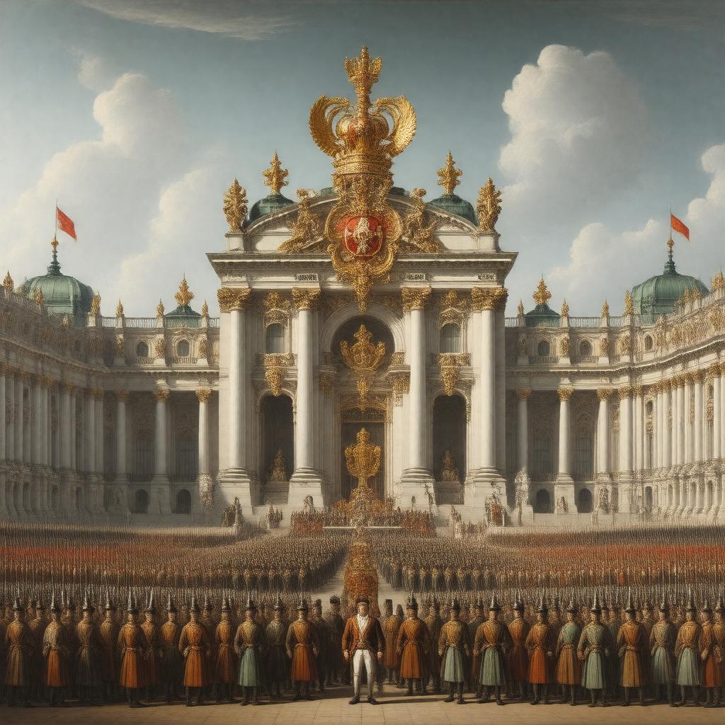 AI-created image of Russian Empire (1712–1918)