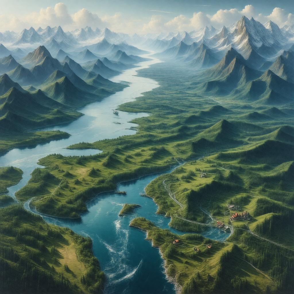 AI-created image of Russian Far East