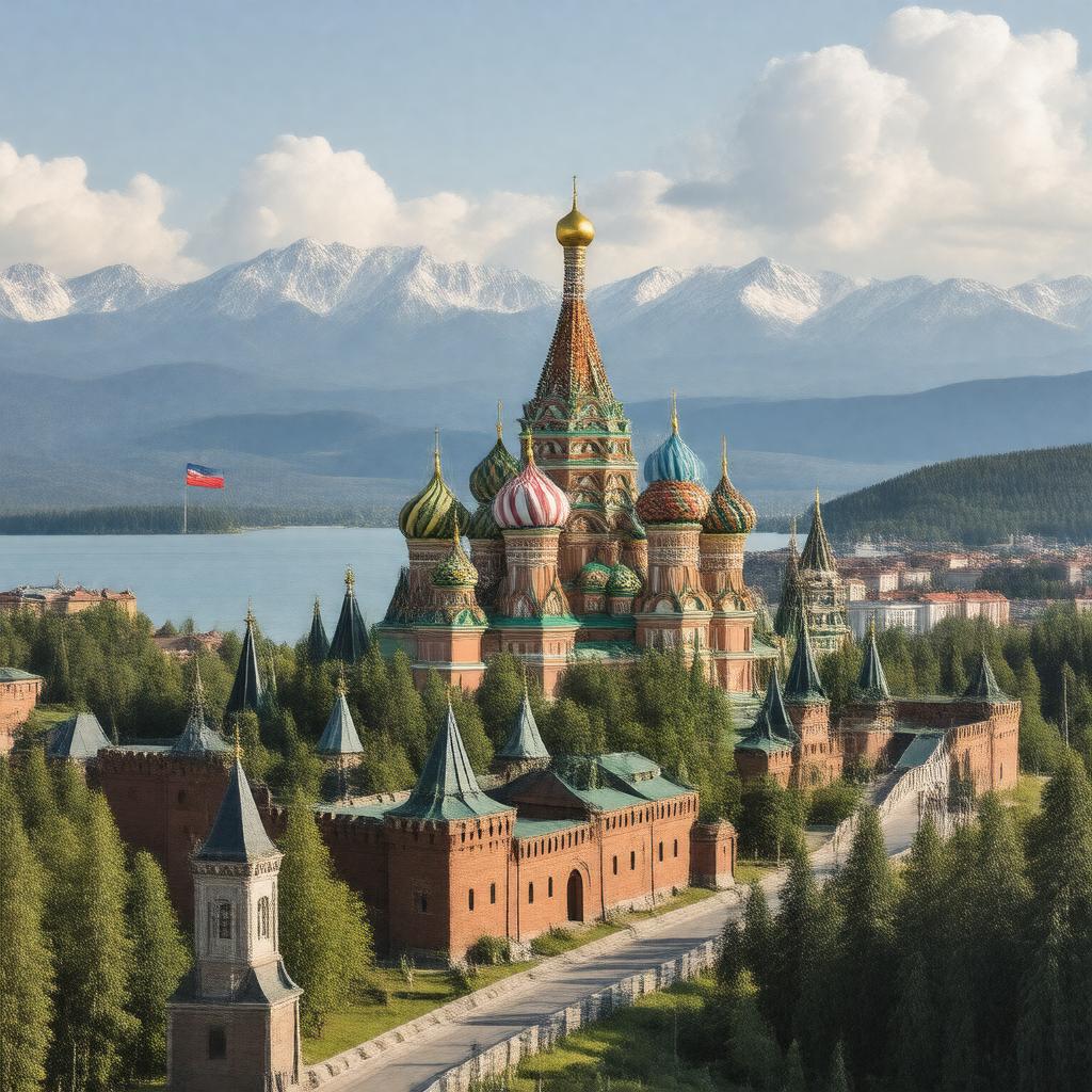 AI-created image of Russian Federation