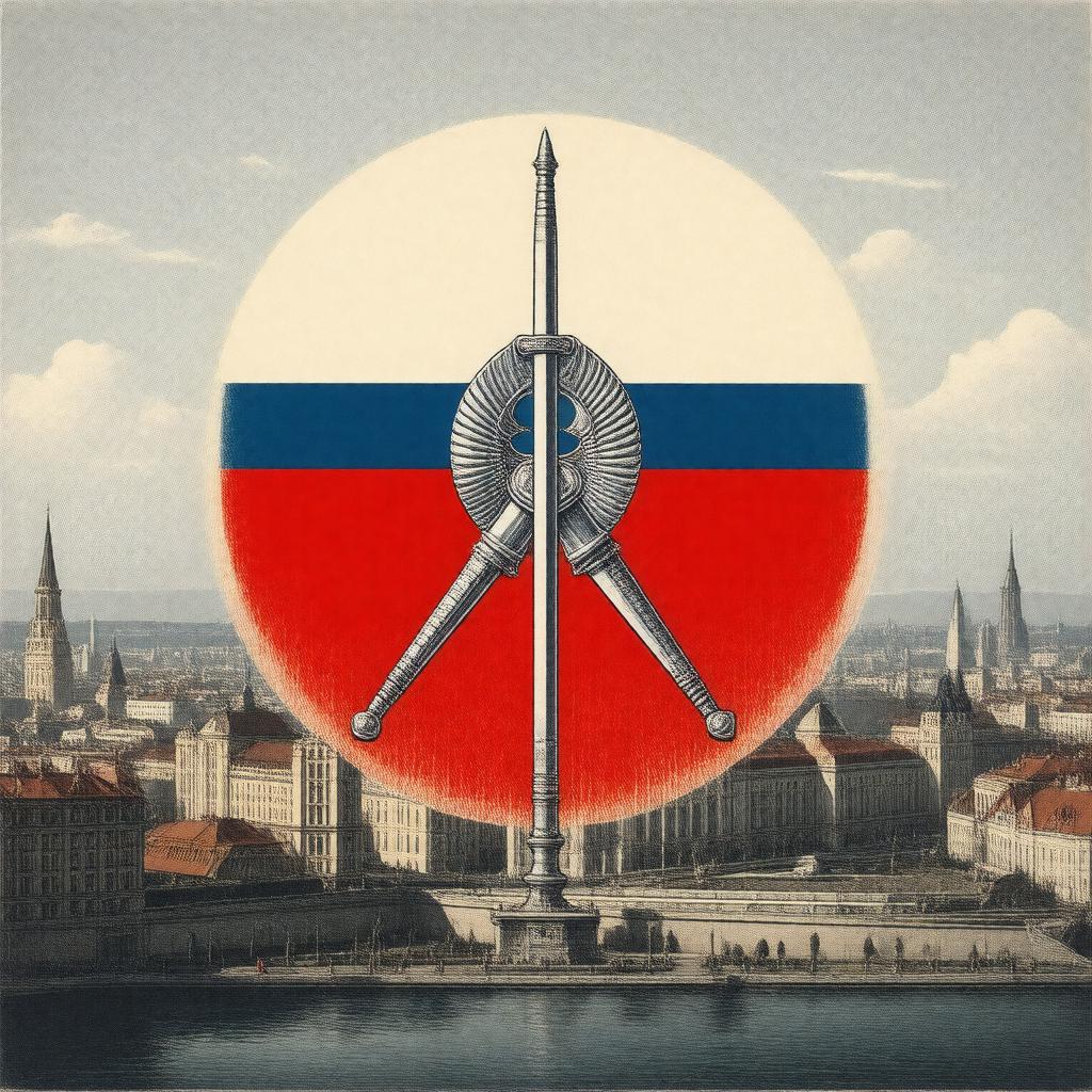 Click to view larger image AI-created image of Russian Fencing Federation