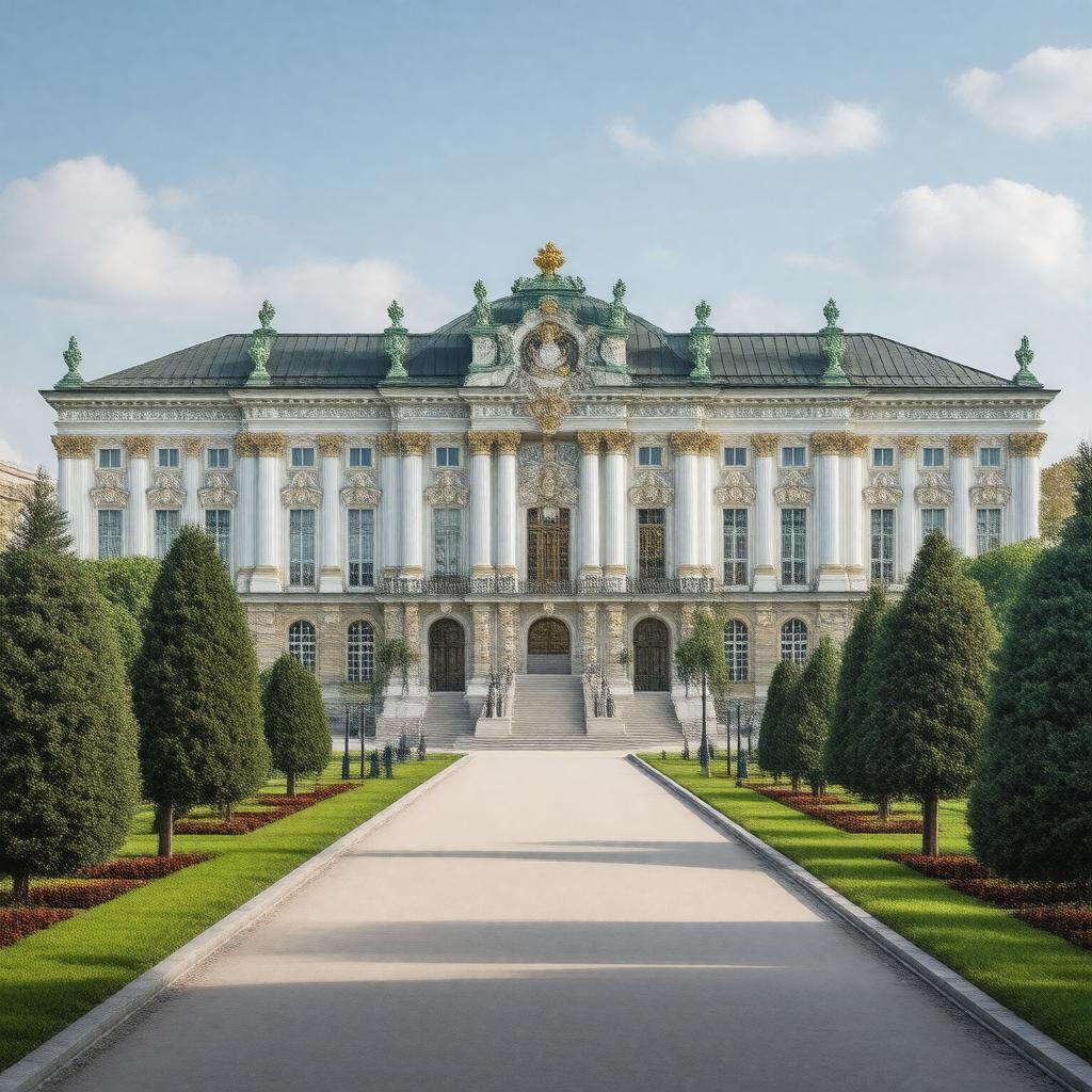 AI-created image of Russian Museum