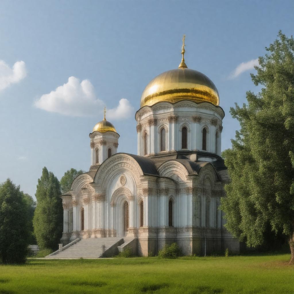 Click to view larger image AI-created image of Russian Orthodox Christianity