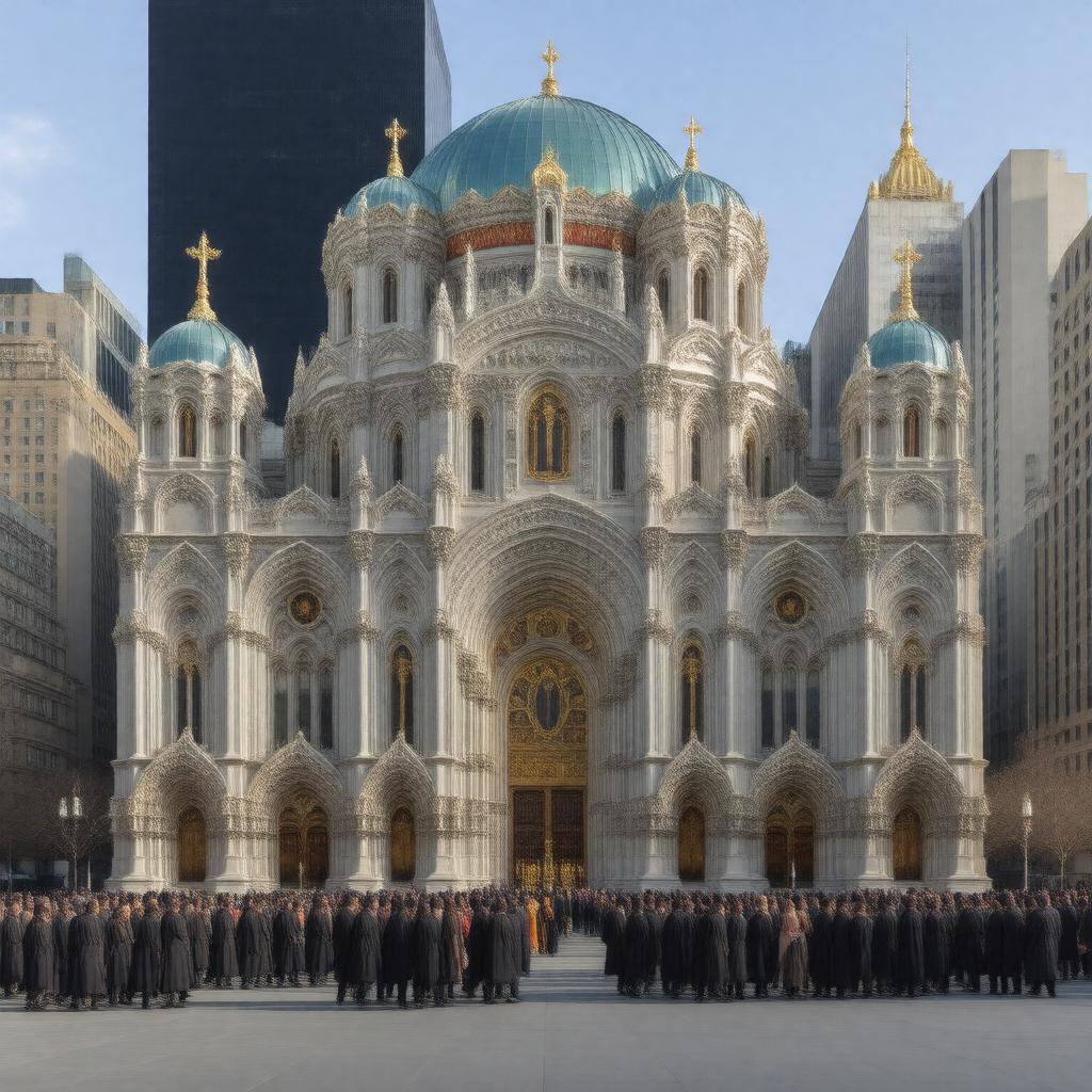 AI-created image of Russian Orthodox Church Outside Russia