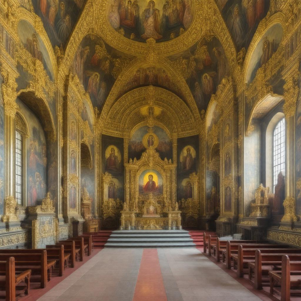 AI-created image of Russian Orthodox (from 1894)