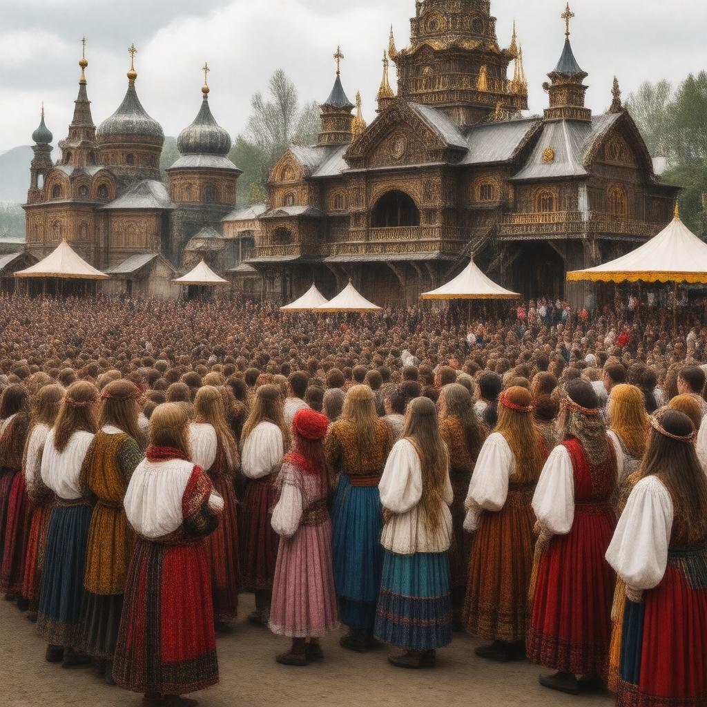 AI-created image of Russians