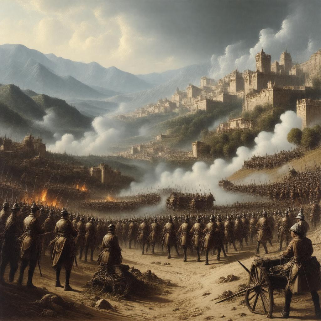 AI-created image of Russo-Turkish War (1877–1878)