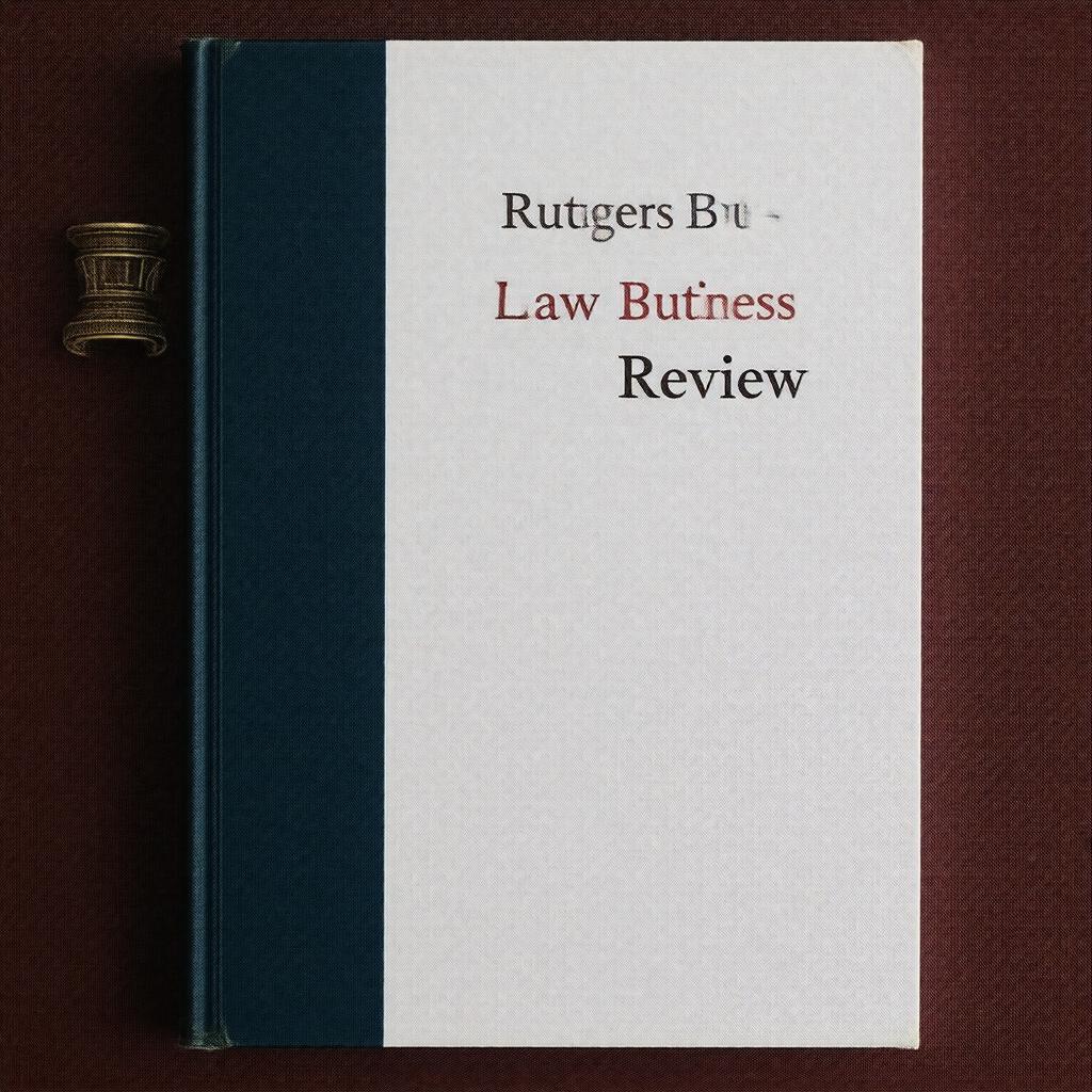 AI-created image of Rutgers Business Law Review