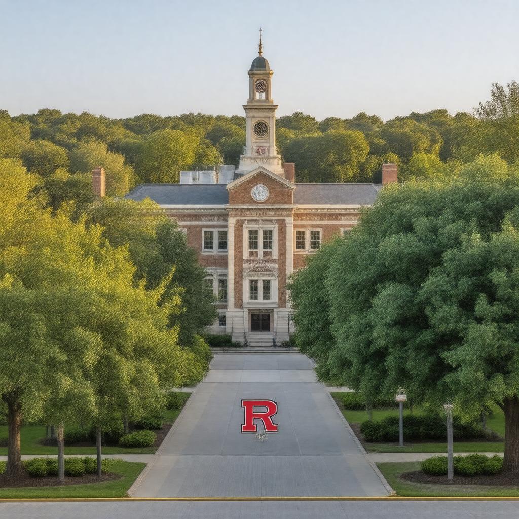 AI-created image of Rutgers Law School-Camden