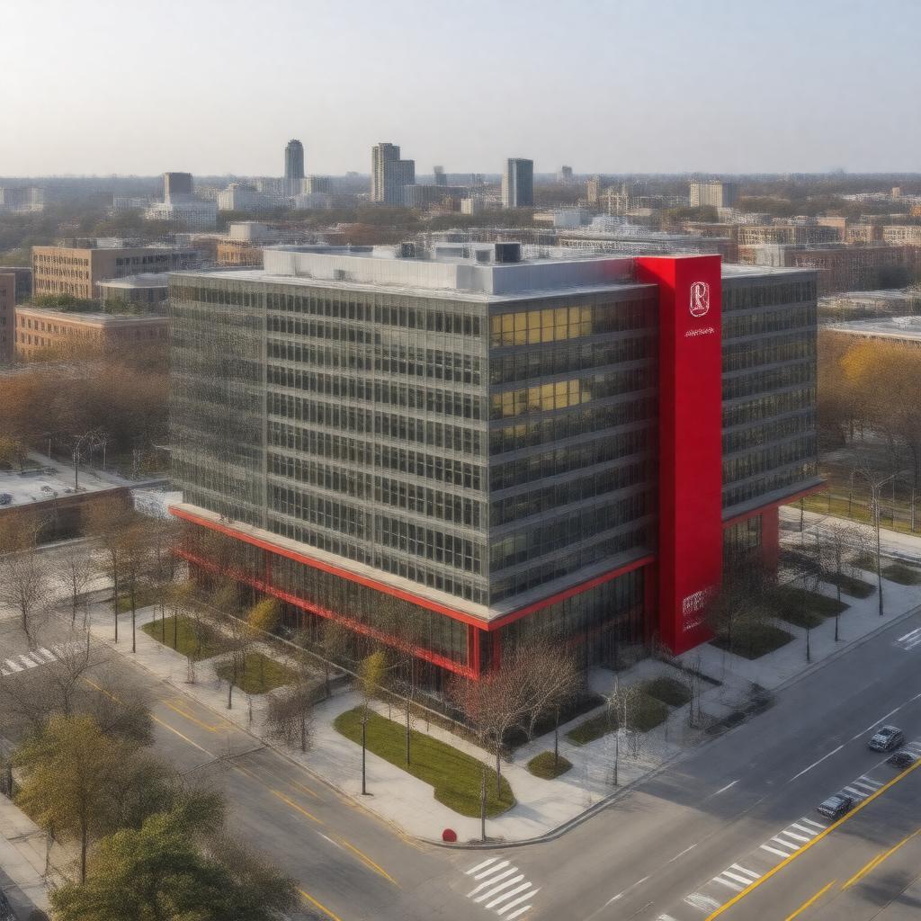 AI-created image of Rutgers Law School-Newark