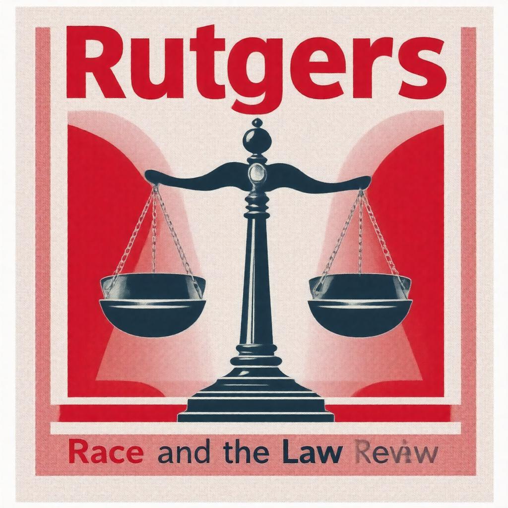 AI-created image of Rutgers Race and the Law Review