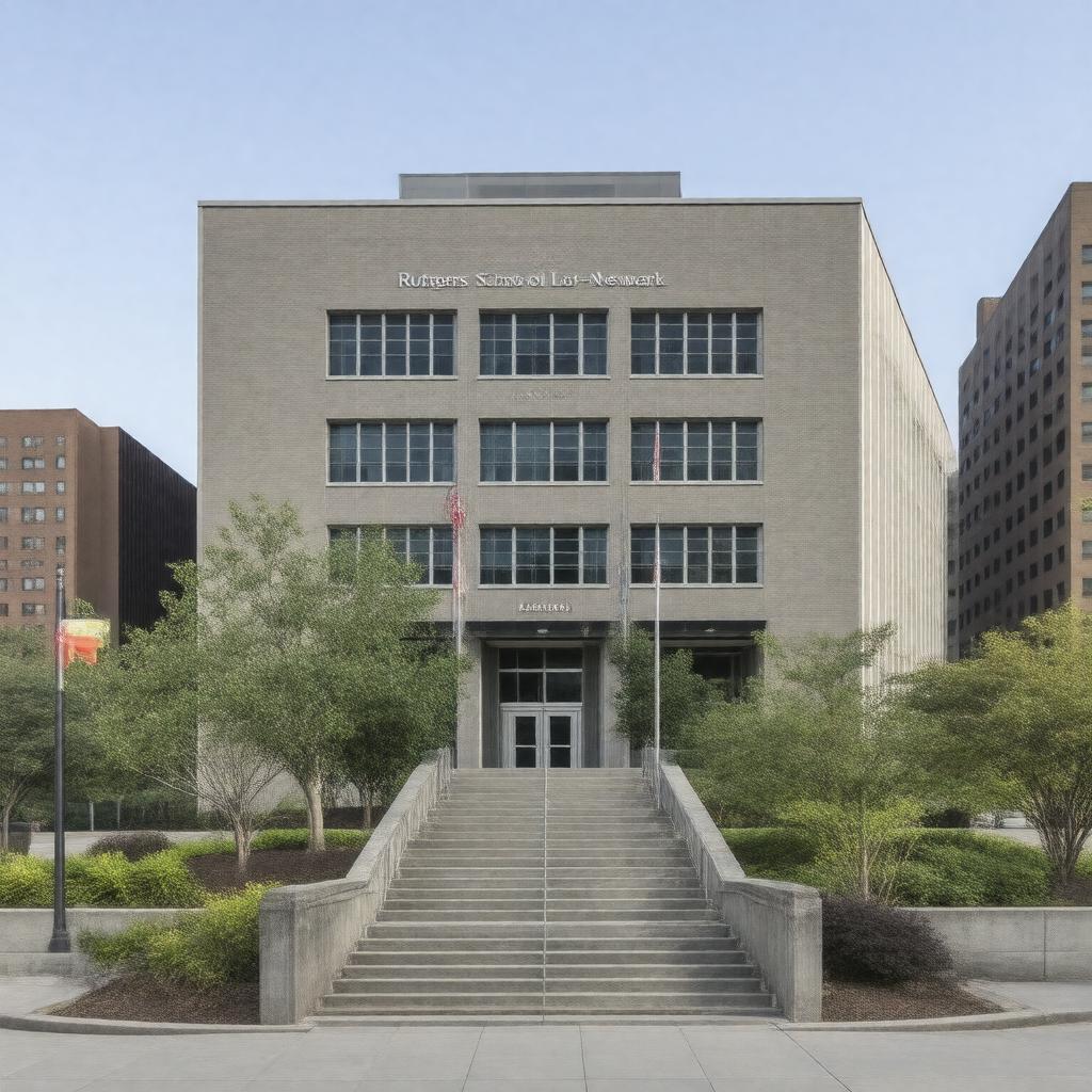 AI-created image of Rutgers School of Law–Newark