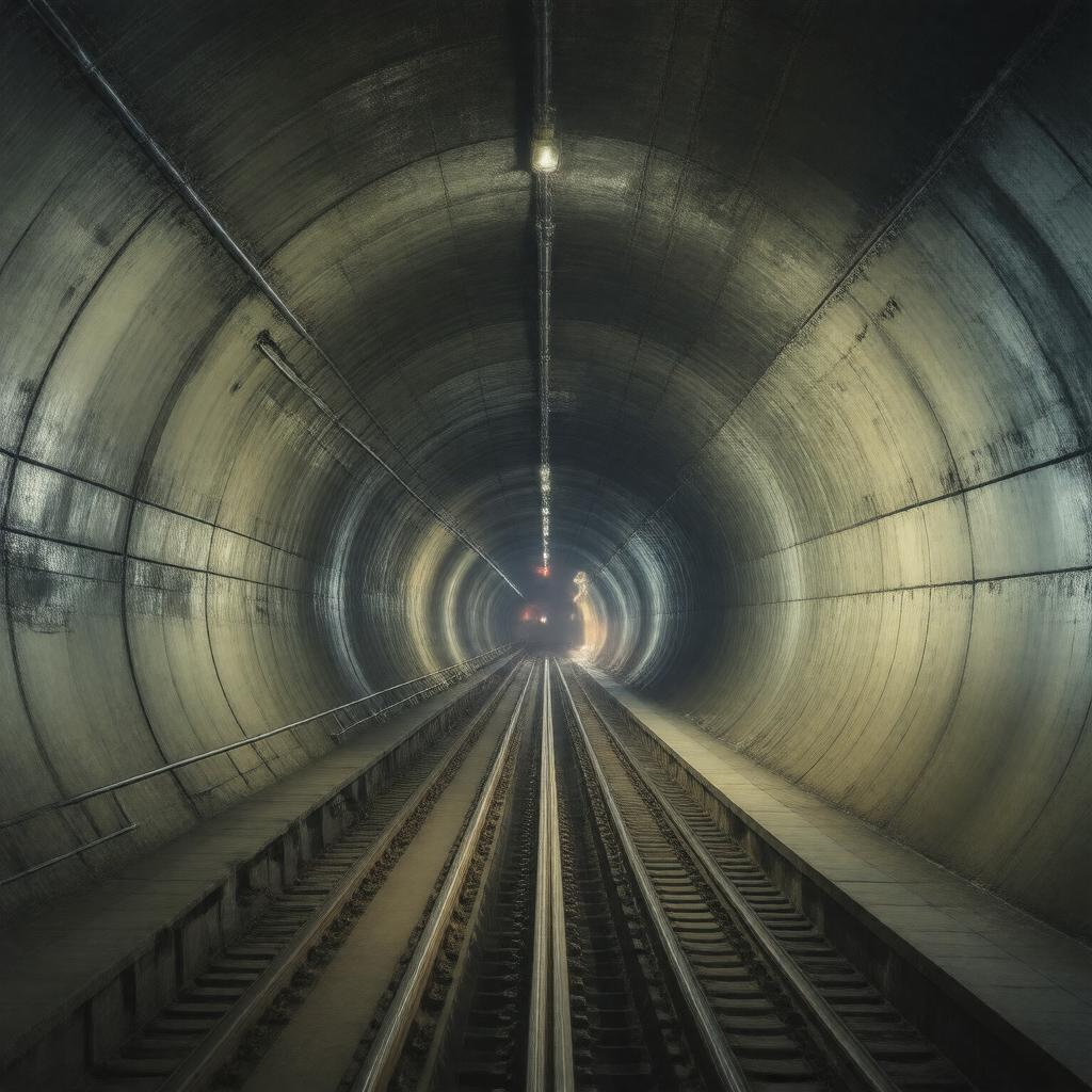 AI-created image of Rutgers Street Tunnel