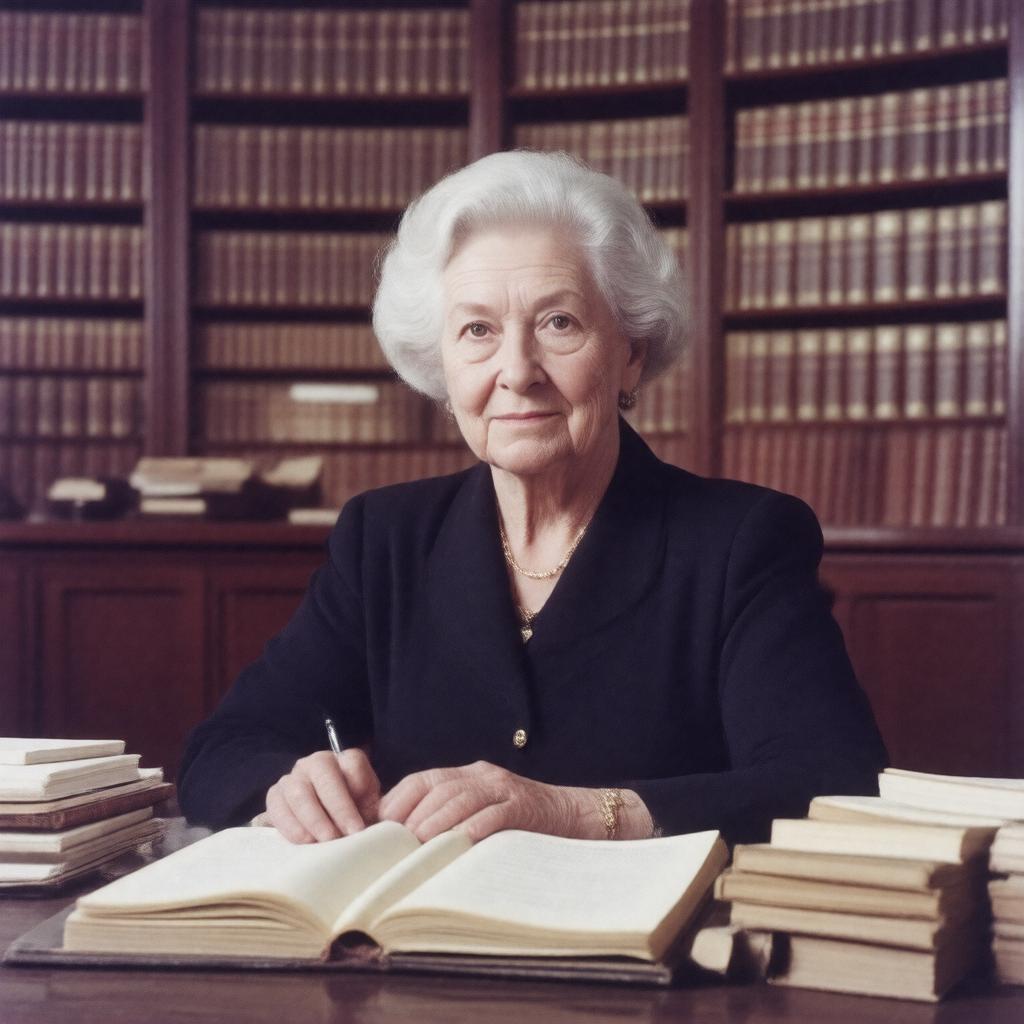 AI-created image of Ruth Benedict