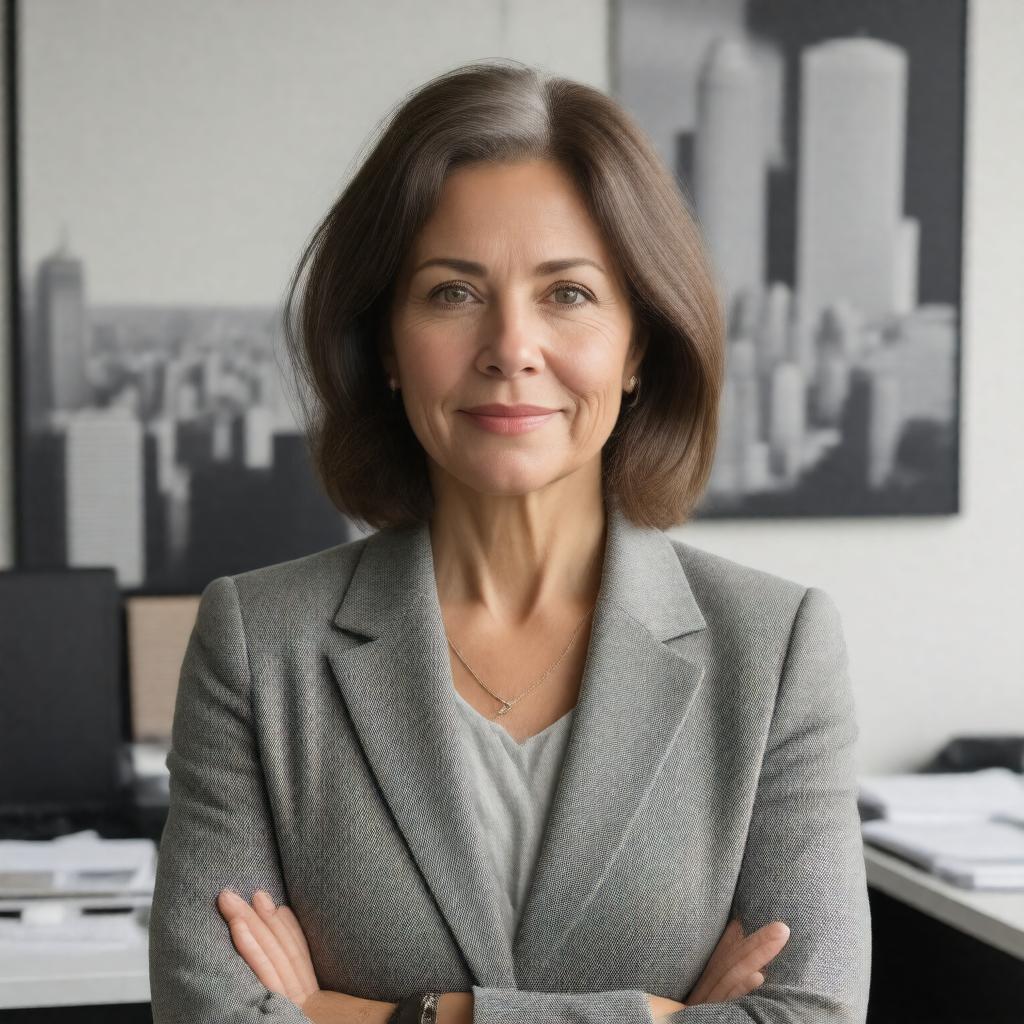 AI-created image of Ruth Conniff