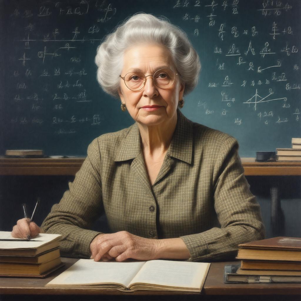 AI-created image of Ruth D. Masters