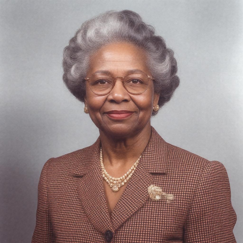 AI-created image of Ruth Harris Bunche