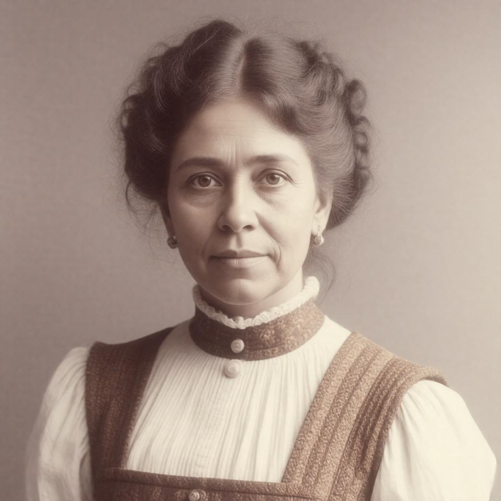 Click to view larger image AI-created image of Ruth Haskins Emerson
