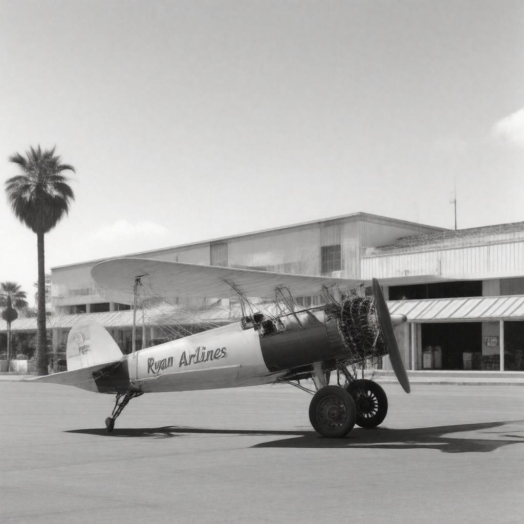 Click to view larger image AI-created image of Ryan Airlines