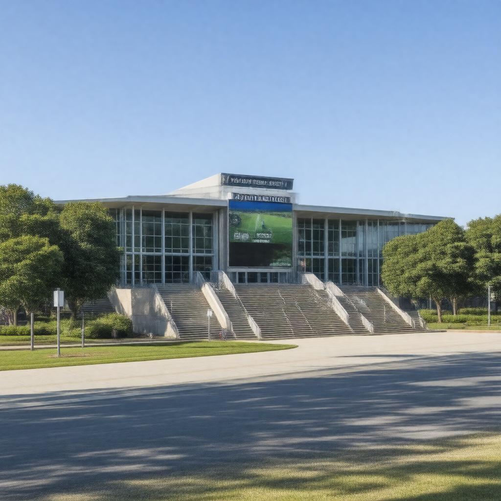 AI-created image of Ryan Center