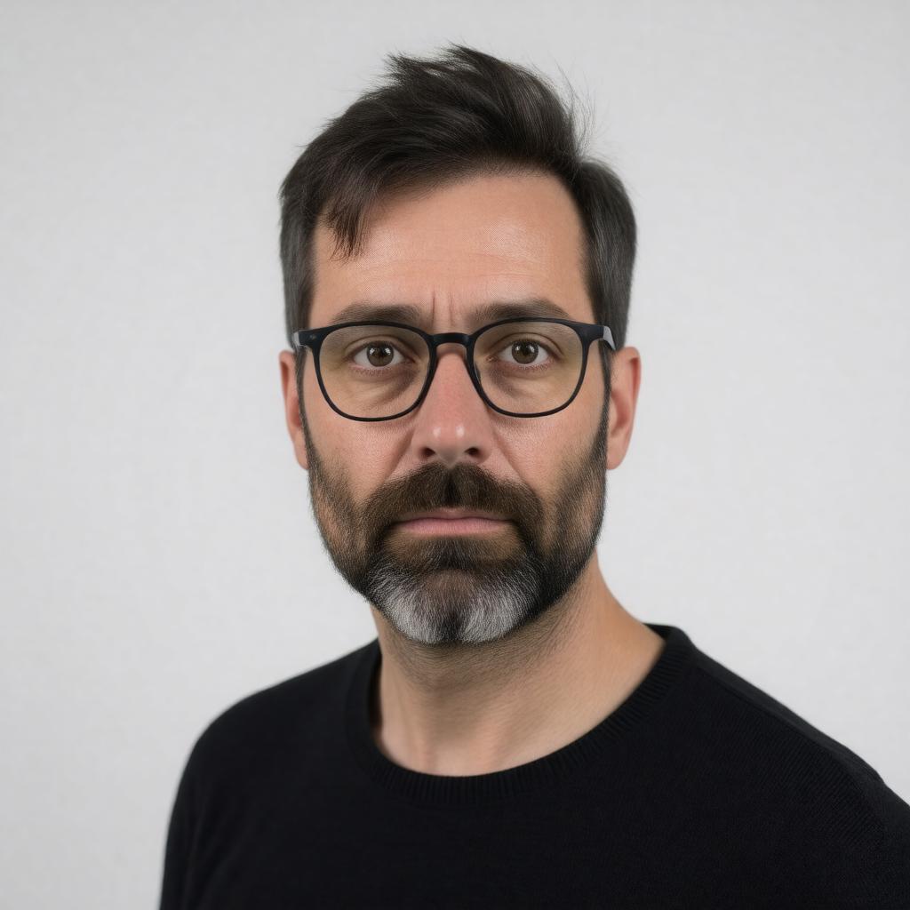 AI-created image of Ryan Gander