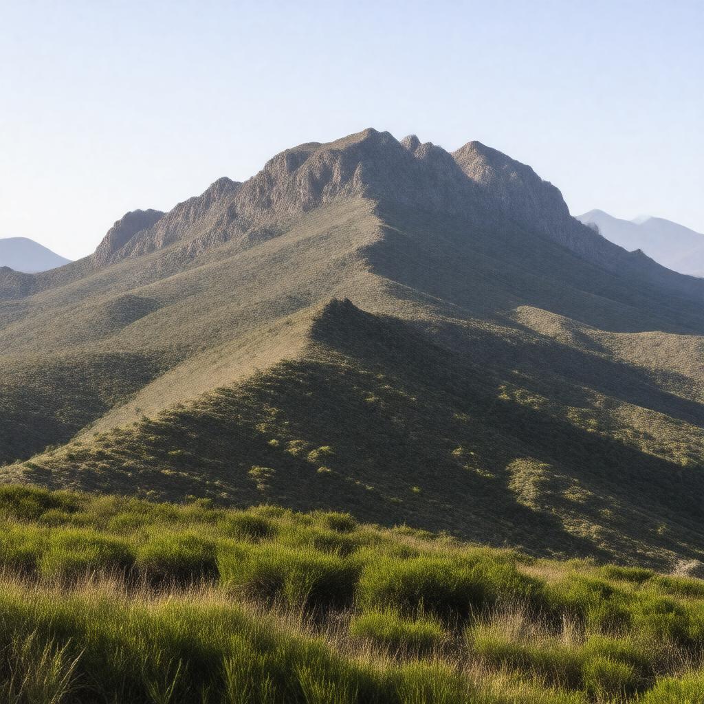 AI-created image of Ryan Mountain