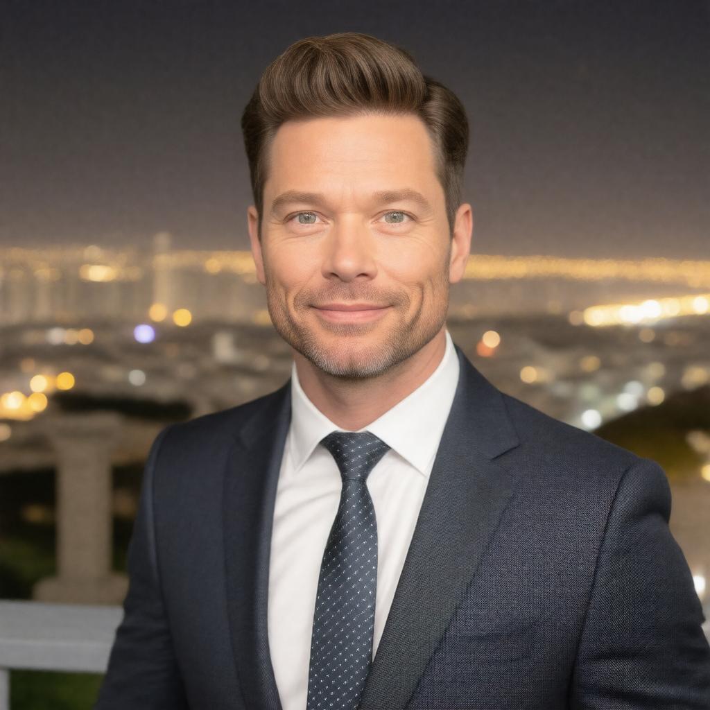 AI-created image of Ryan Seacrest