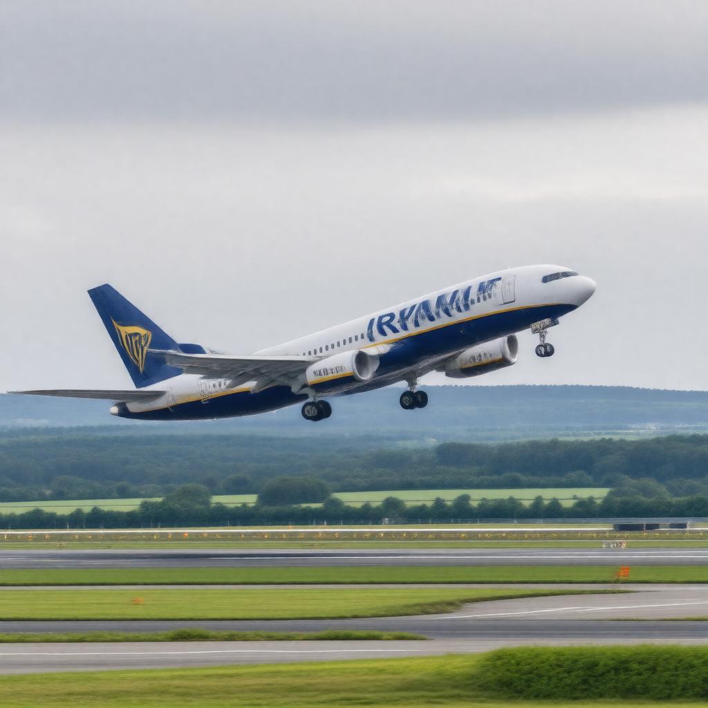 AI-created image of Ryanair