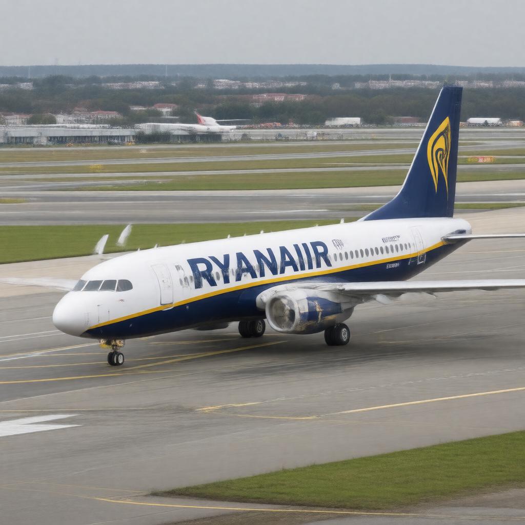 AI-created image of Ryanair UK