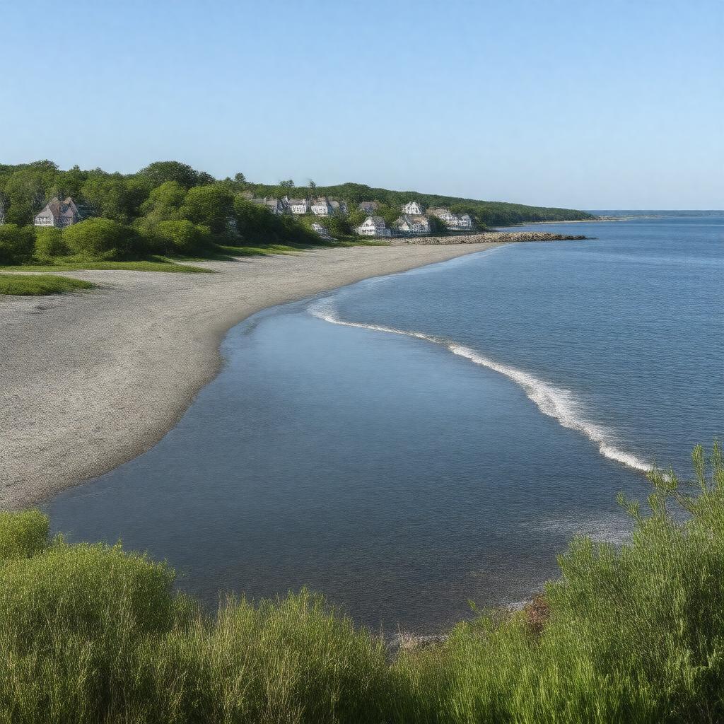 AI-created image of Rye, New Hampshire, United States