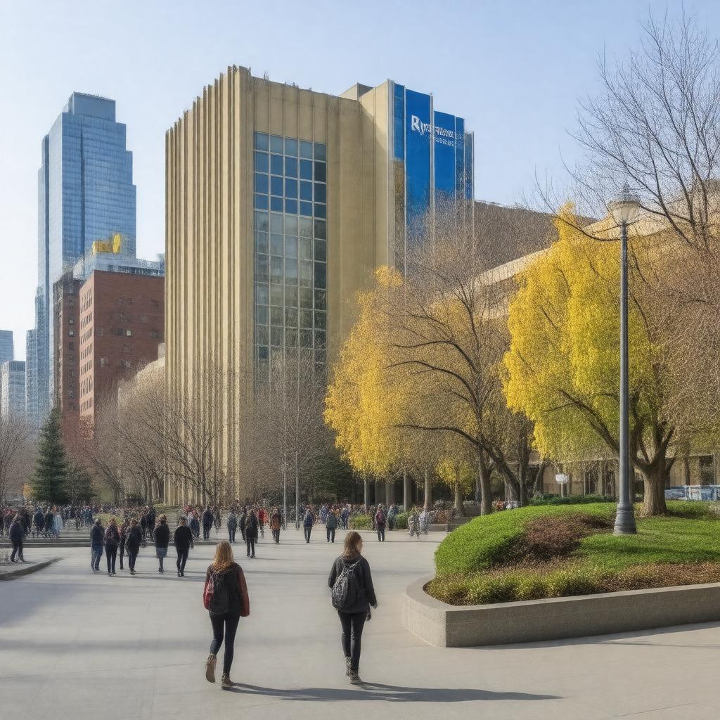 AI-created image of Ryerson University