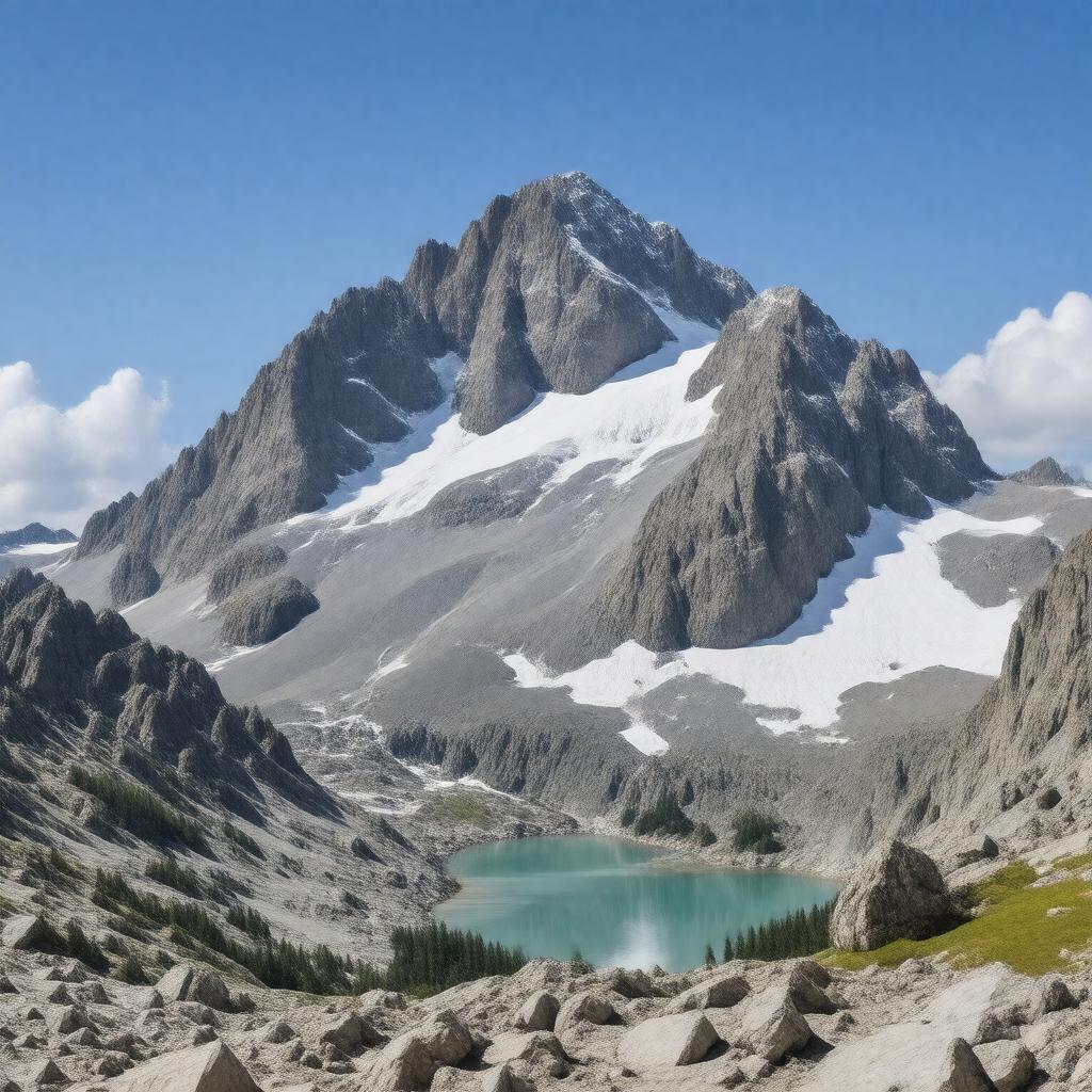 AI-created image of Rysy