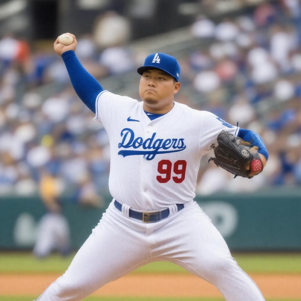 AI-created image of Ryu Hyun-jin