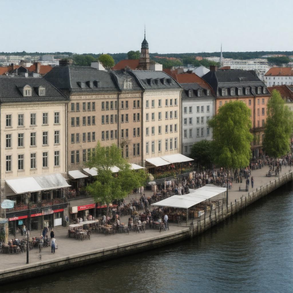 Click to view larger image AI-created image of Södermalm