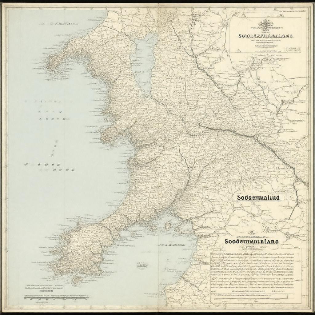AI-created image of Södermanlandic Swedish
