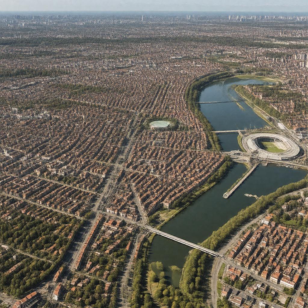 AI-created image of Südstadt-Bult