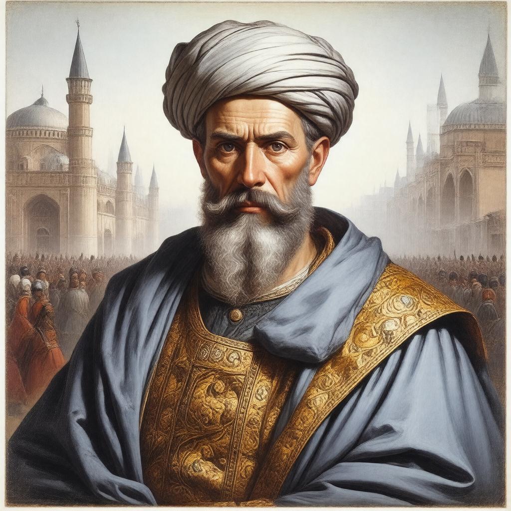 AI-created image of Süleyman the Magnificent