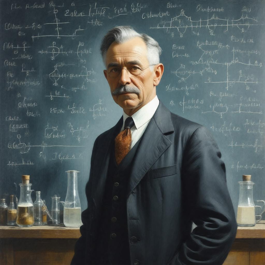 AI-created image of S. A. Goudsmit