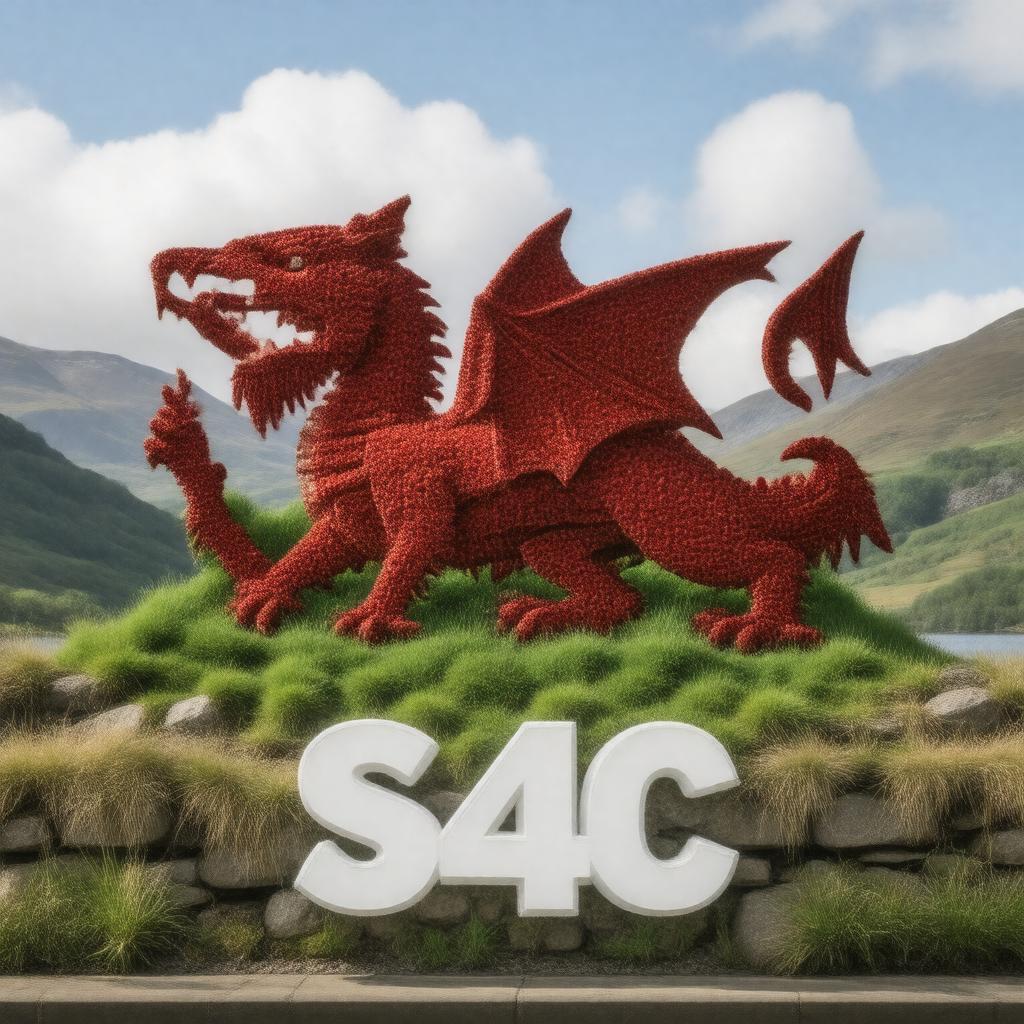 AI-created image of S4C