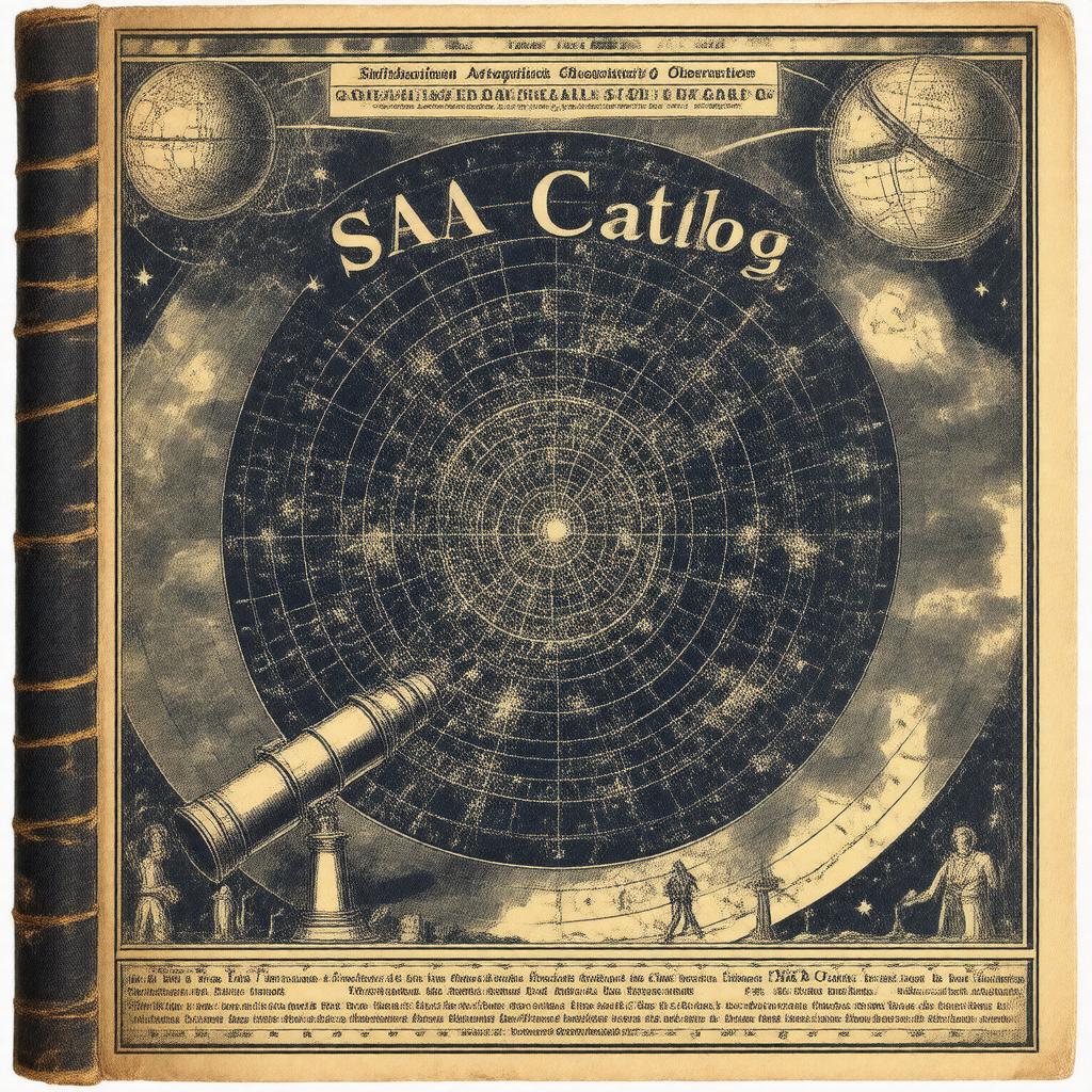 AI-created image of SAO Star Catalog
