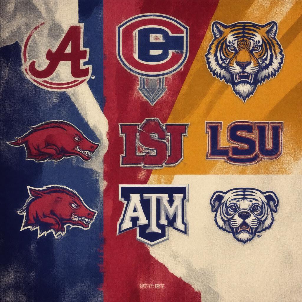 AI-created image of SEC West