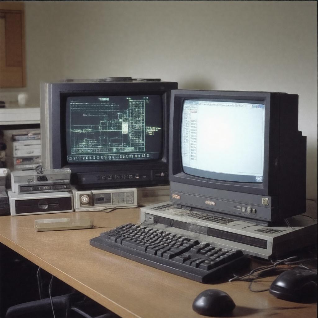 Click to view larger image AI-created image of SGI workstation