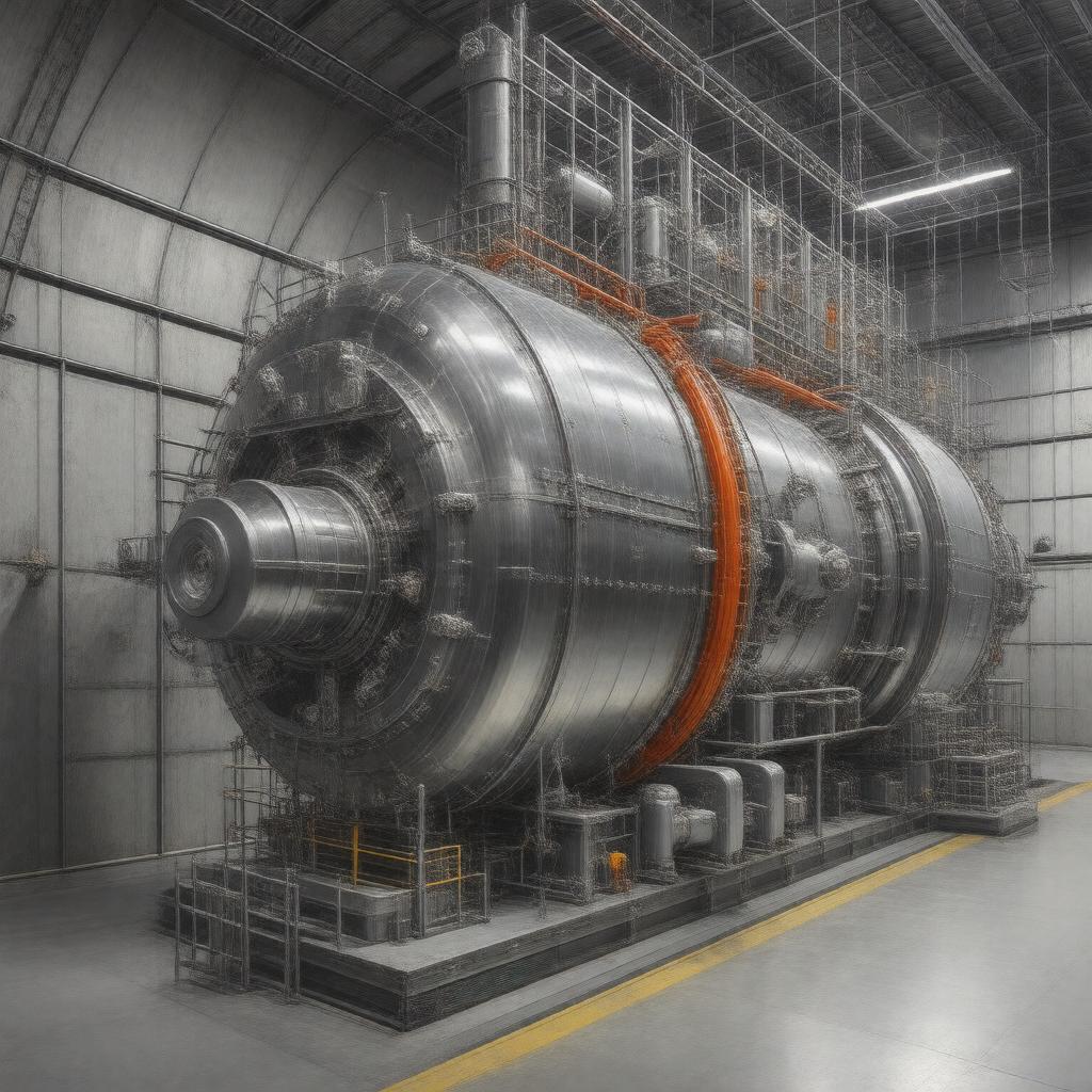 AI-created image of SND@LHC