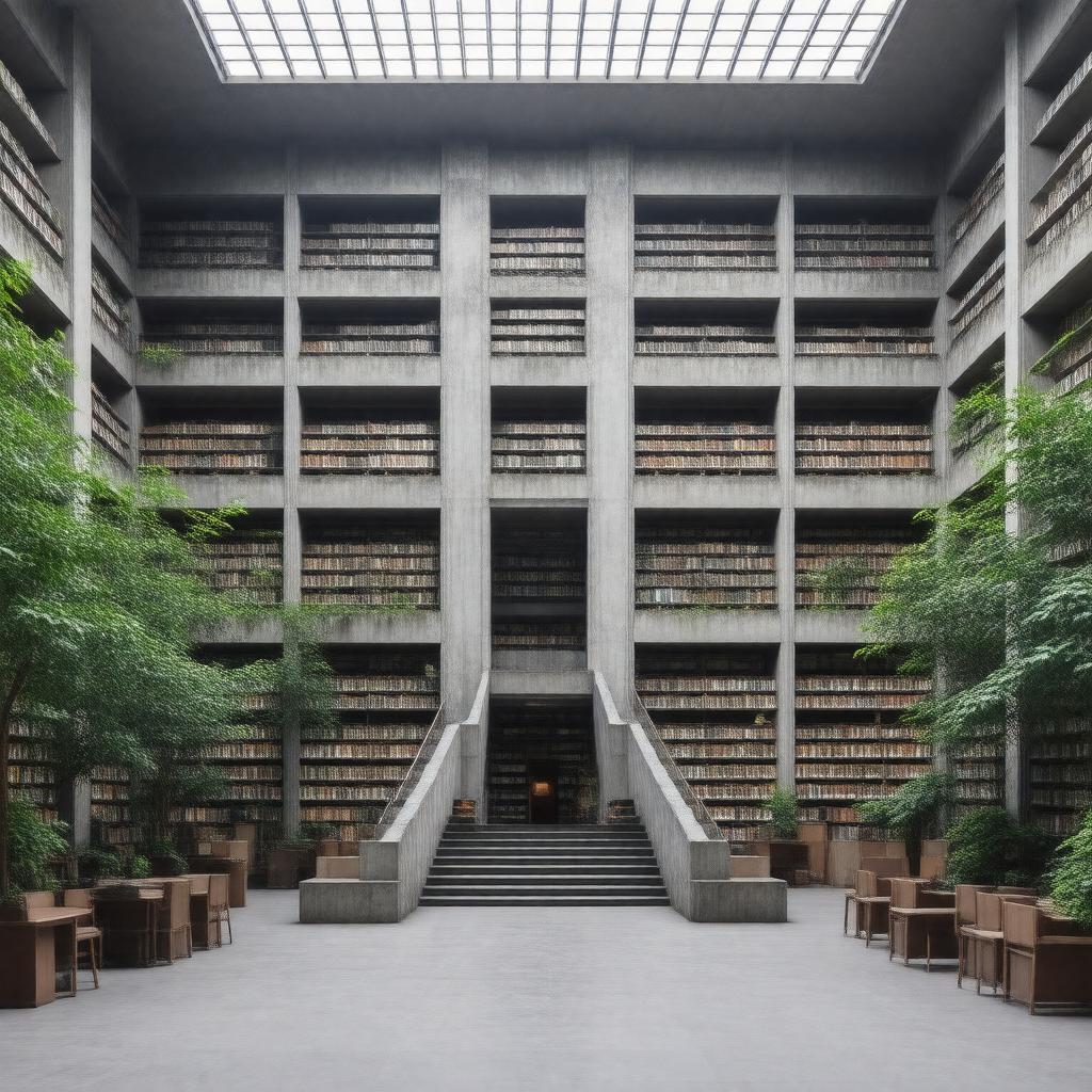 Click to view larger image AI-created image of SOAS Library