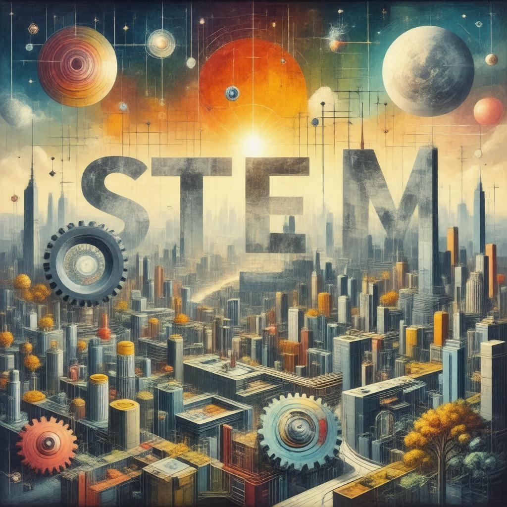 Click to view larger image AI-created image of STEM