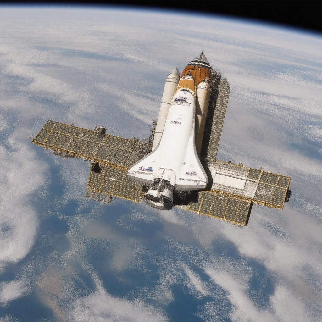 AI-created image of STS-114