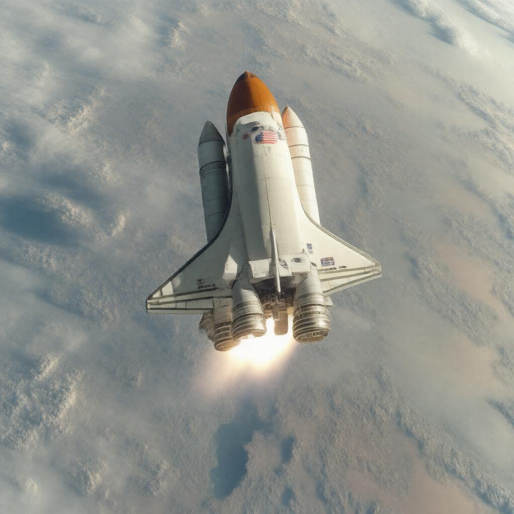 AI-created image of STS-31