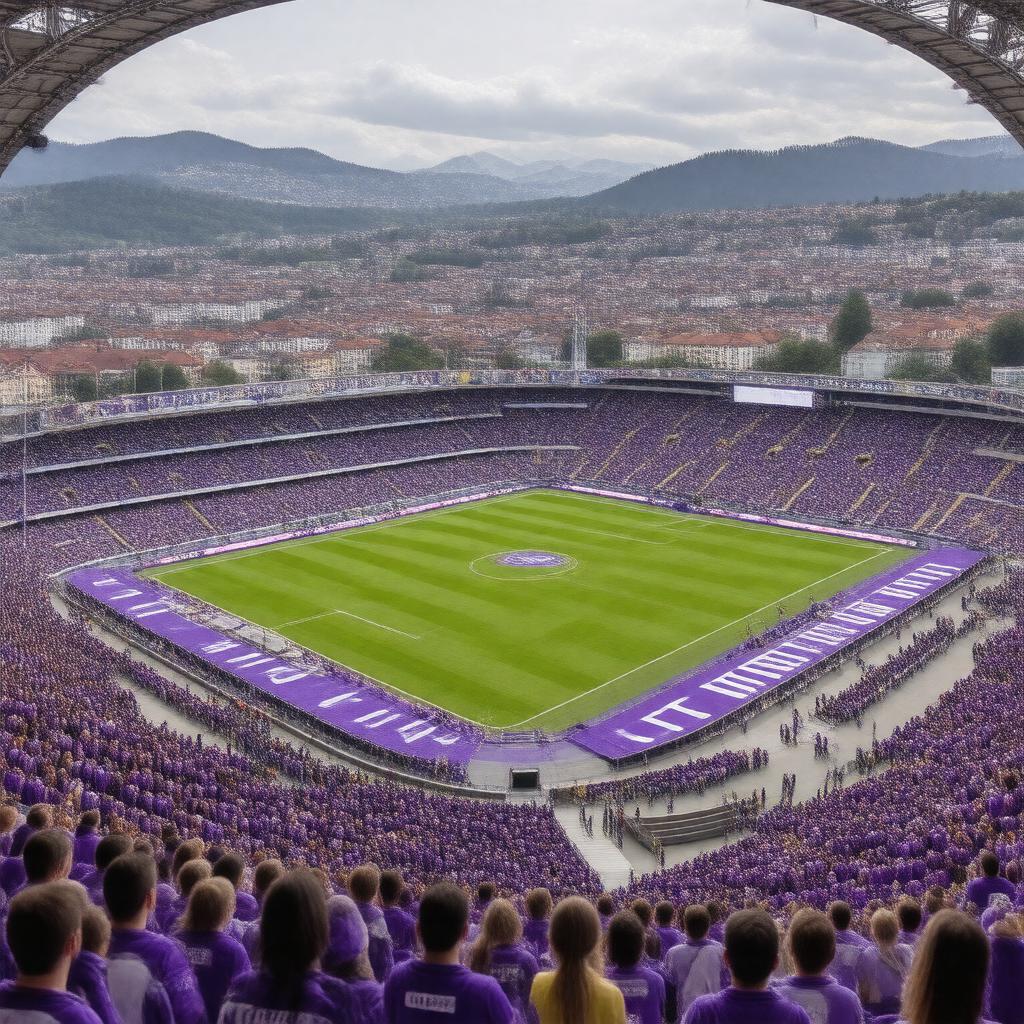 AI-created image of SV Austria Salzburg