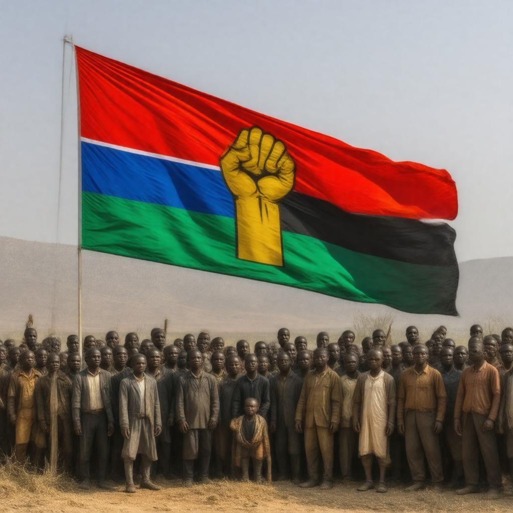 AI-created image of SWAPO