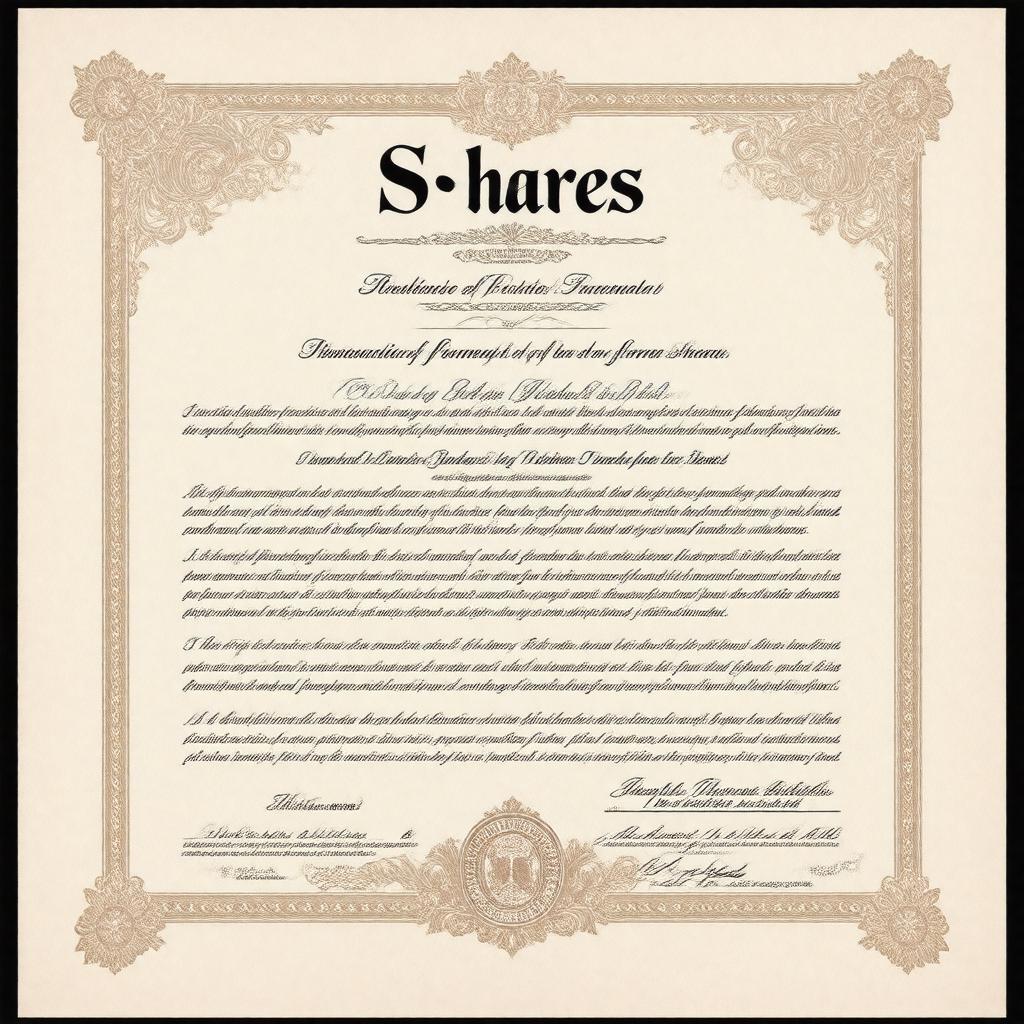 Click to view larger image AI-created image of S shares